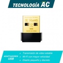 ADAPTADOR WIFI AC 600 TP LINK 