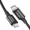 CABLE USB-C LIGHTNING NICKEL UGREEN 