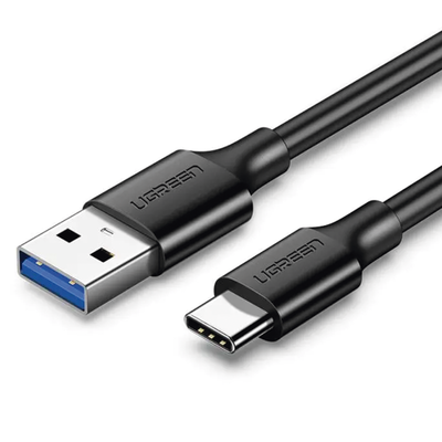 UGREEN USB-A 3.0 A USB-C  CABLE NICKEL 2M  