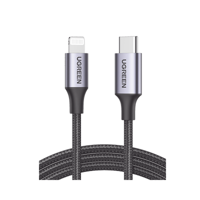 CABLE USB-C LIGHTNING SHELL 2M UGREEN  