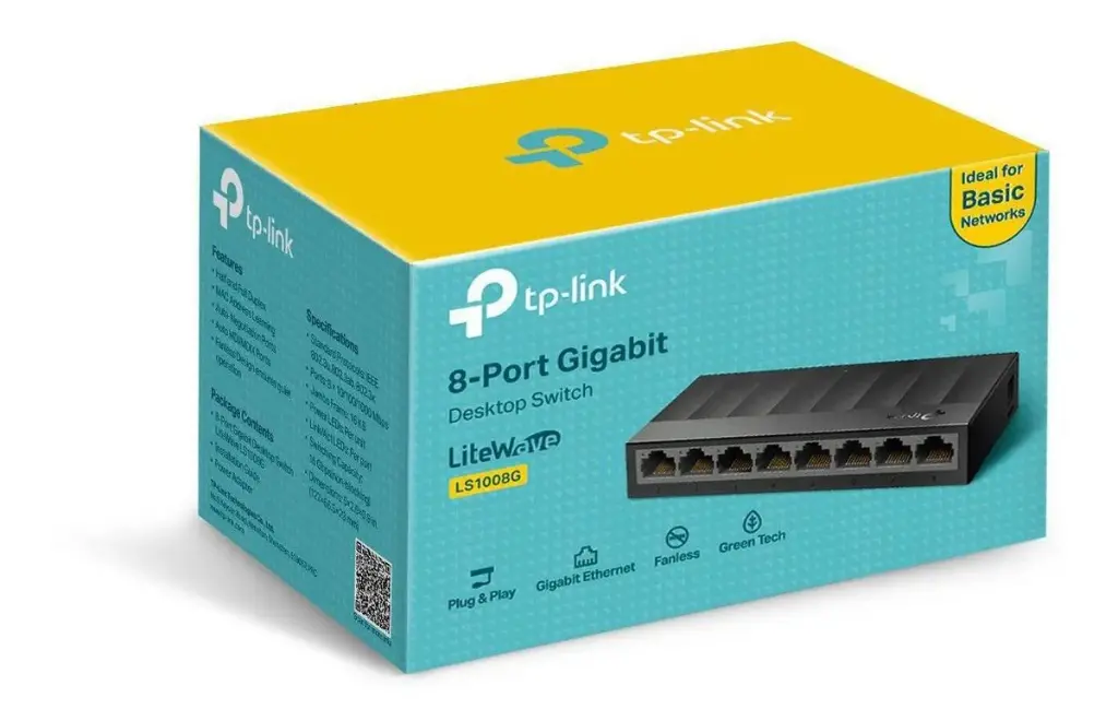 SWITCH TP LINK 8 PUERTOS (LS1008)