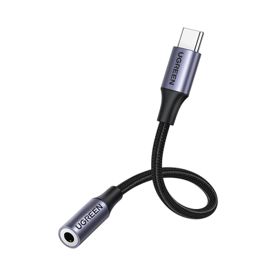 ADAPTADOR USB-C a JACK UGREEN GREY