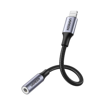 ADAPTADOR LIGHTNING A JACK UGREEN 