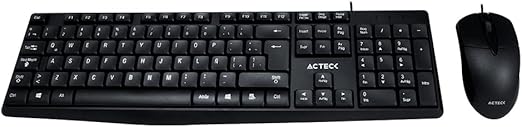 KIT TECLADO Y MOUSE ALAMBRICO ACTECK MK210