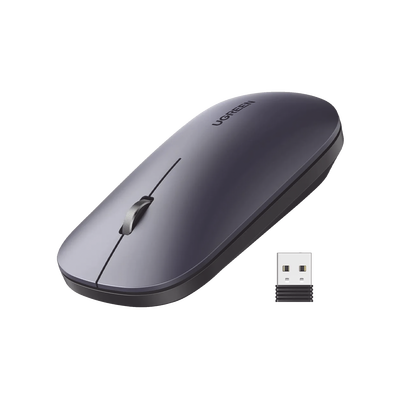 [90372] UGREEN MOUSE INALAMBRICO PORTABLE NEGRO 4000 DPI