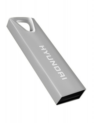 MEMORIA USB HYUNDAI 16GB PLATA 