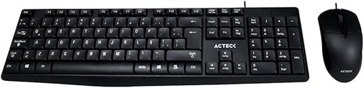 KIT TECLADO Y MOUSE ALAMBRICO ACTECK MK210